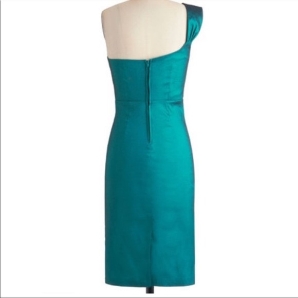 ModCloth one shoulder Rock Steady Dress - Picture 2 of 10